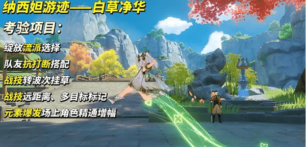 原神纳西妲的绘想游迹挑战关卡怎么通关