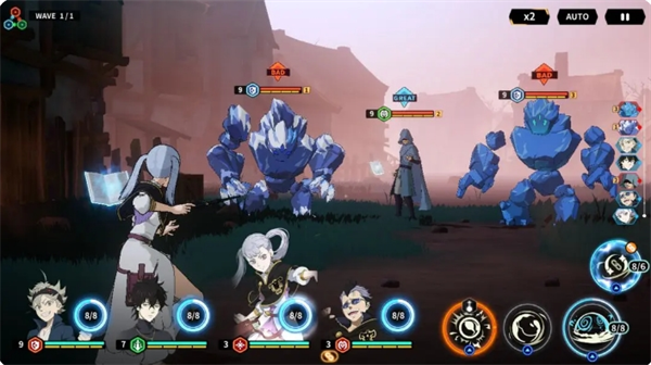 黑色四叶草魔法帝之道战斗玩法解析