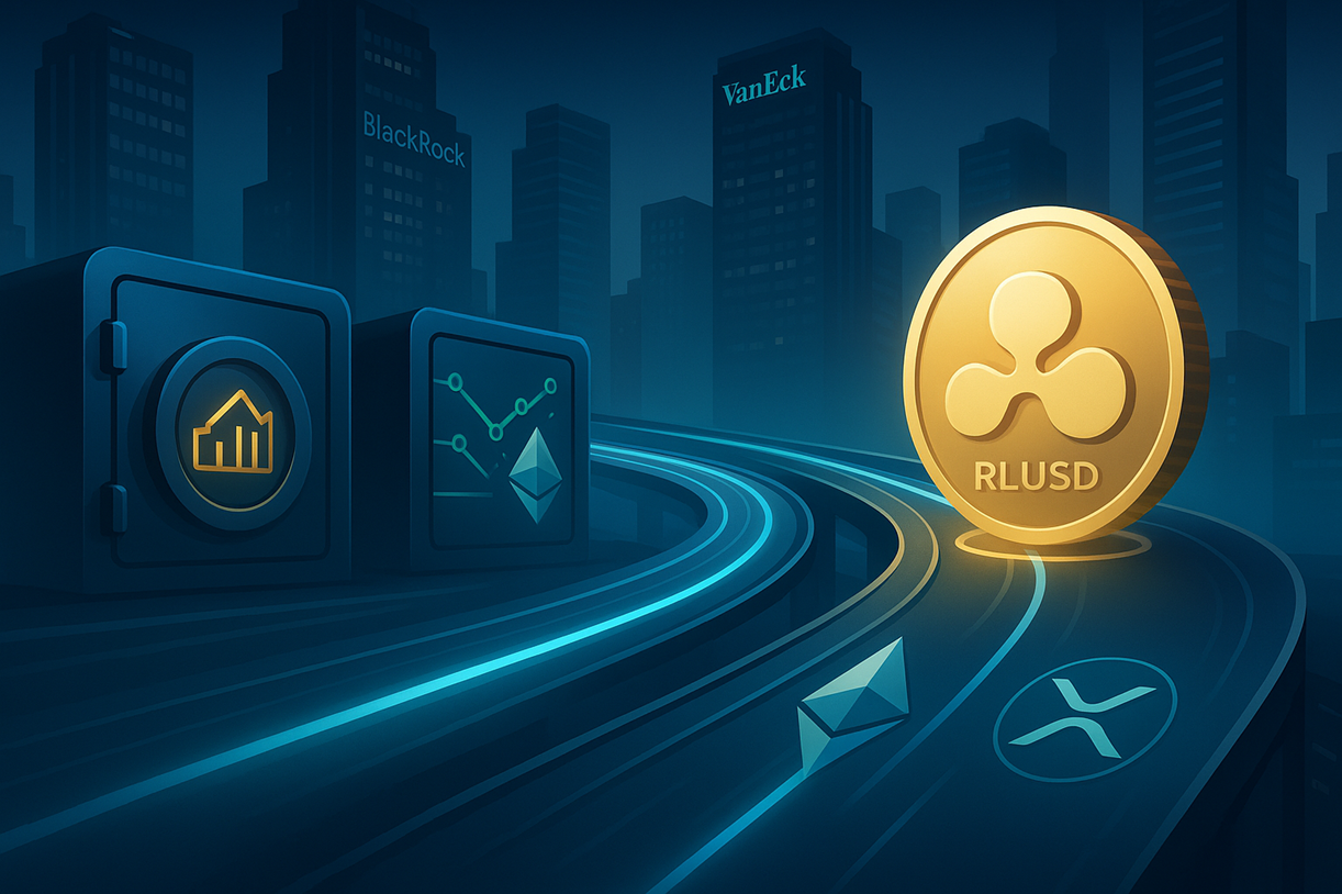 瑞波为贝莱德、VanEck的代币化基金提供变现通道