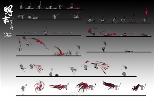 明末 渊虚之羽角色概念原画师公开首批概念设计图 其中部分尚未实装