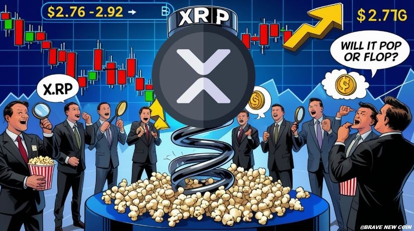 XRP价格预测：尽管市场波动，XRP螺旋弹簧形态目标锁定4.03美元