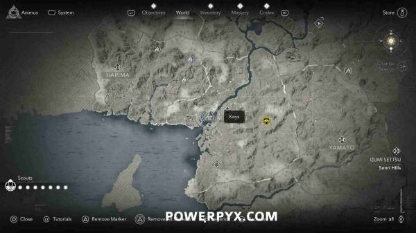 刺客信条影钥匙位置大全 全部秘钥收集攻略一览