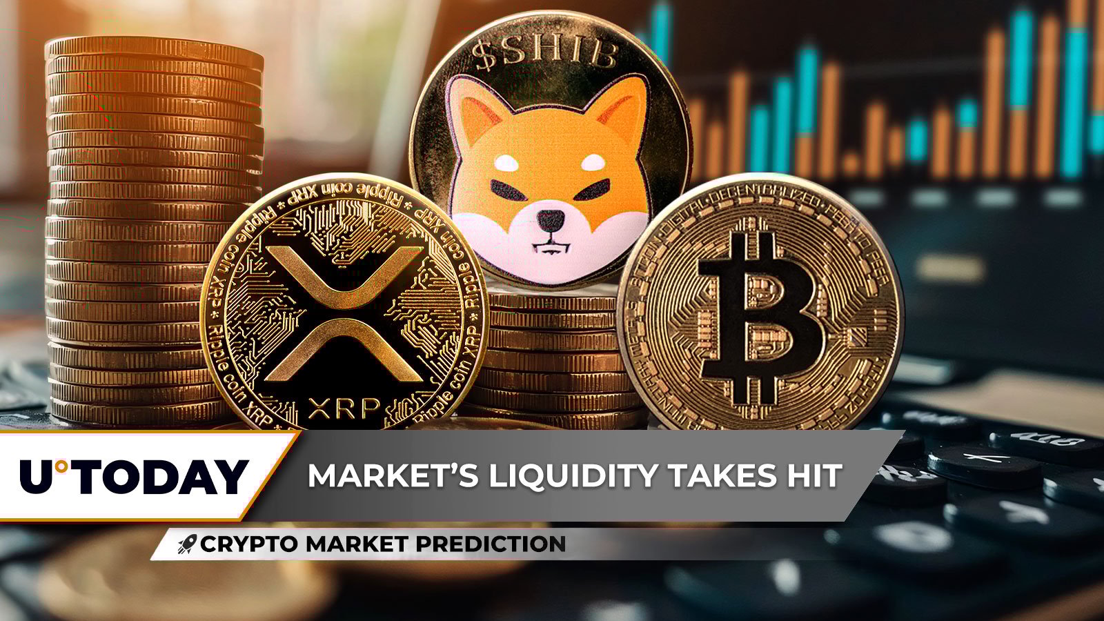 加密货币市场预测：XRP或将进入自由落体，关键支撑位失守？比特币（BTC）触及12万美元峰值，柴犬币（SHIB）看涨逆转由此开始