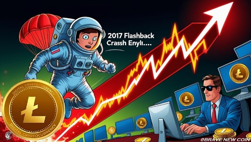 莱特币（LTC）价格预测：暴跌23%后重现2017年走势模式——新一轮抛物线拉升在即？