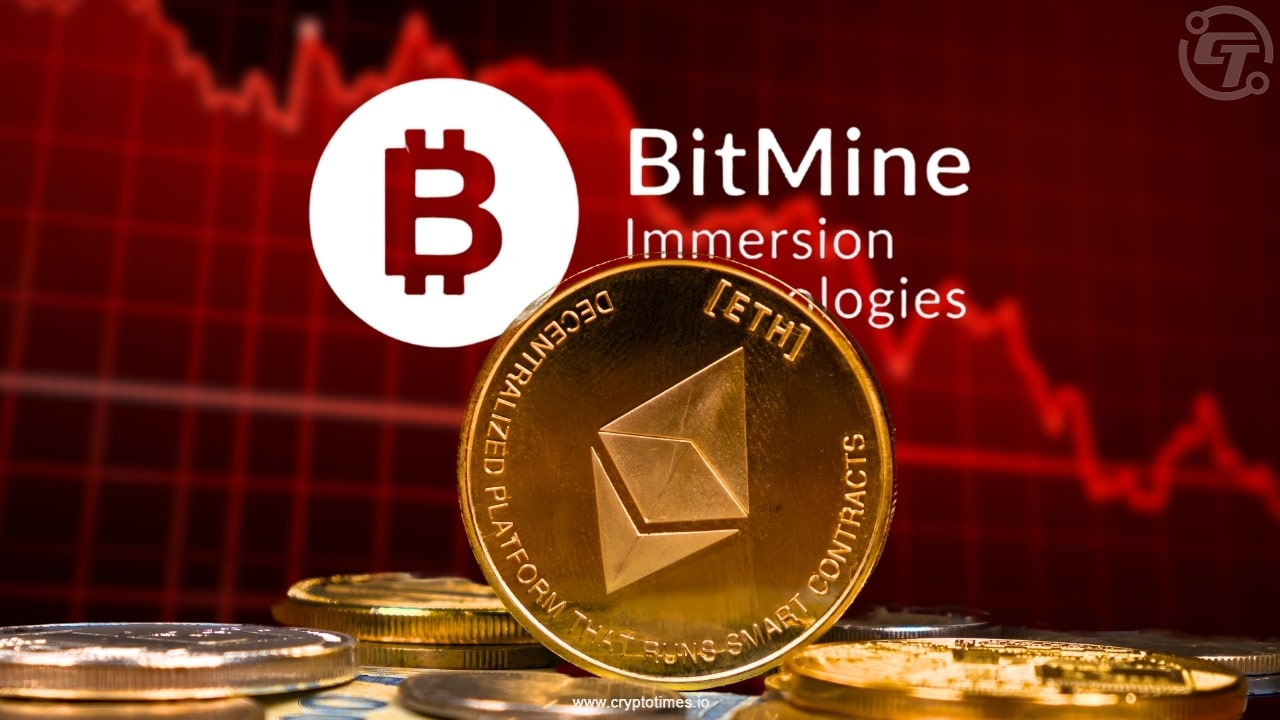 加密货币暴跌后，Bitmine斥资4.8亿美元购入12.8万枚ETH