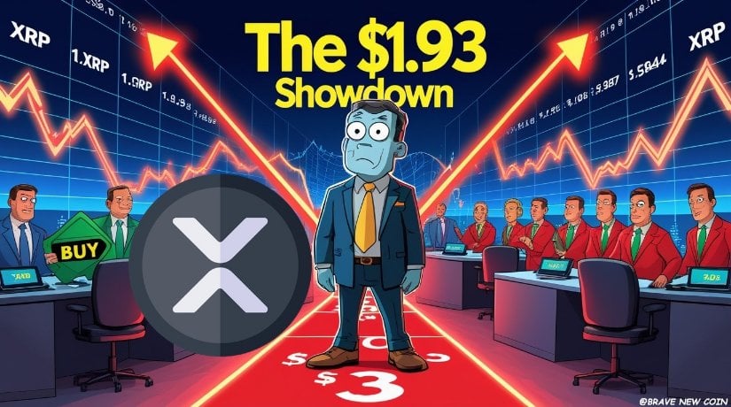 XRP价格预测：XRP闪现死亡交叉信号，交易员紧盯1.93美元破位点