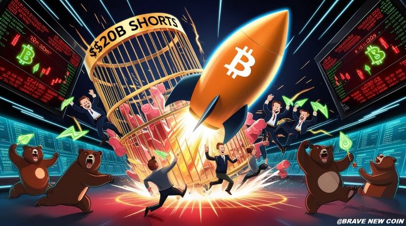比特币（BTC）价格预测：200亿美元空头陷阱就位，或将引爆13万美元暴涨行情