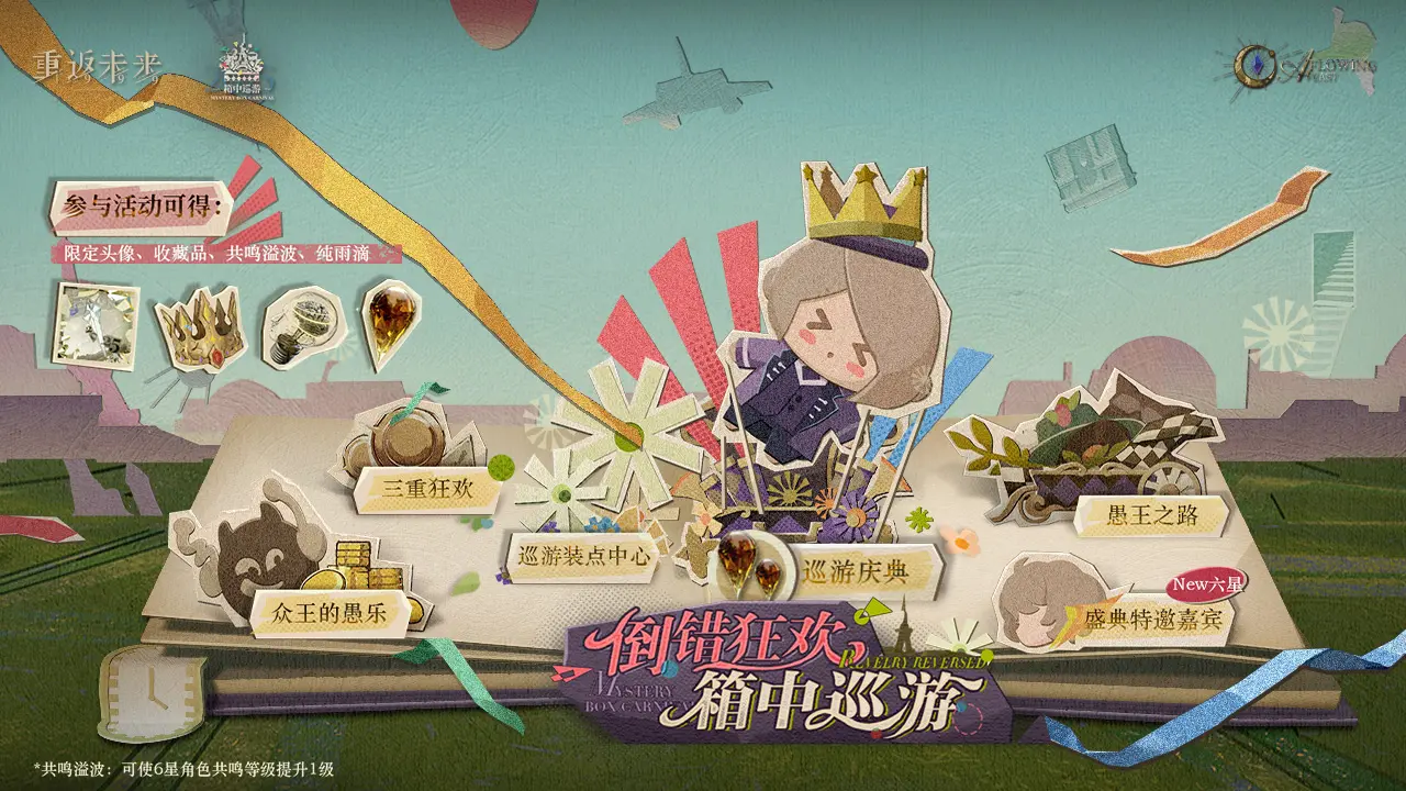 重返未来 1999倒错狂欢活动全奖励攻略