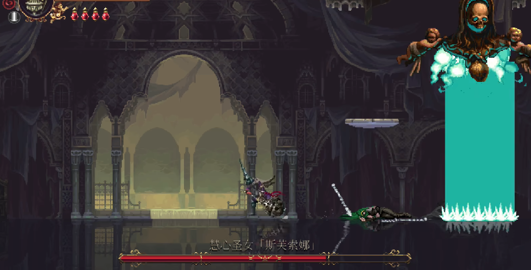 神之亵渎2慧心圣女怎么打