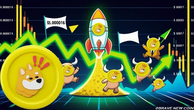 Bonk(BONK)价格预测:看涨形态预示多目标反弹,Bonk有望突破0.000016美元