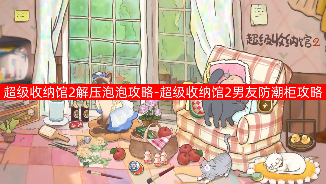 超级收纳馆2解压泡泡攻略一览