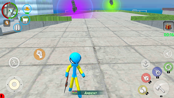 火柴人绳索蜘蛛侠 1