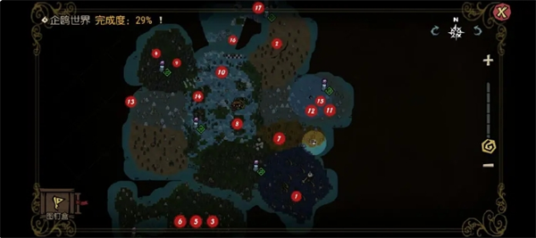 饥困荒野企鹅岛音符符号位置攻略