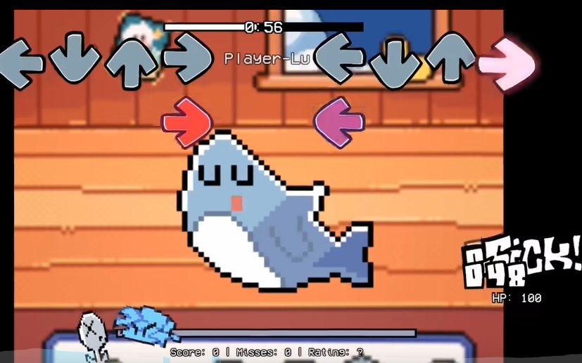 FNF我的小鲨鱼模组 1