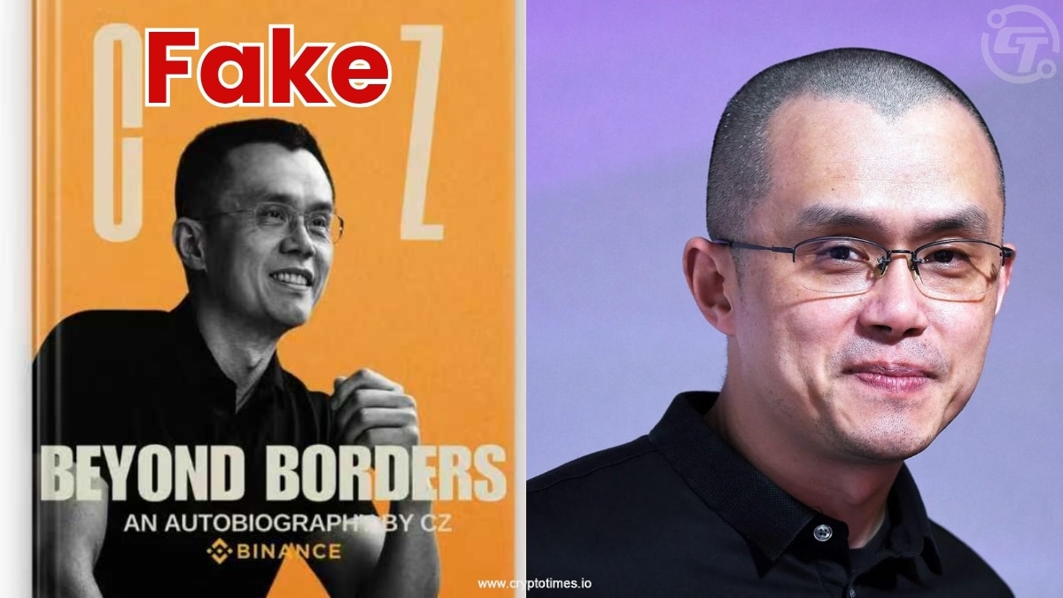 事实核查:CZ尚未出版自传;警惕欺诈行为