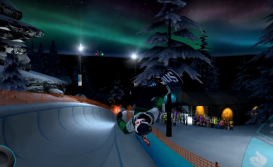 技巧滑雪场游戏 1