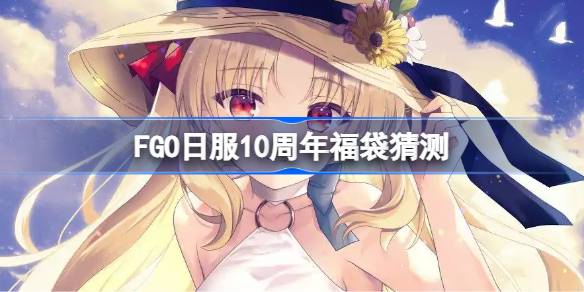 FGO日服10周年福袋有什么可以选