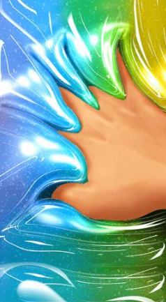 解压手指泡泡屏幕 1