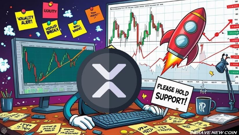 XRP价格预测:随着ETF势头减弱,XRP波动性激增——关键支撑位能否守住?