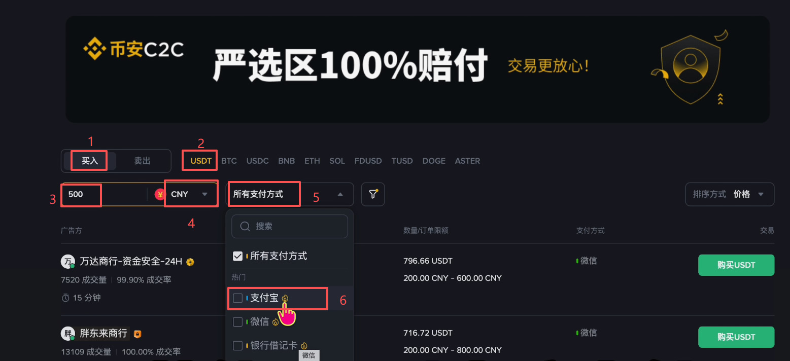 怎么购买USDT?_图3