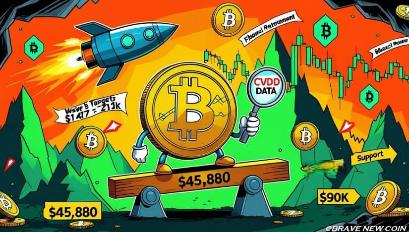 比特币价格预测：BTC价格测试9.8万美元斐波那契位 但链上指标警示45880美元风险