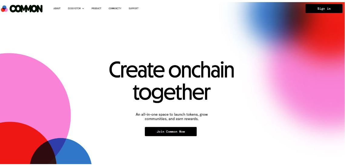 Common(COMMON)币具体介绍