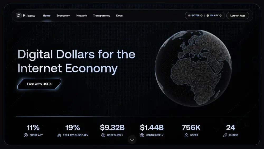 Ethena(ENA)是什么？深度解析ENA代币经济学与USDe sUSDe USDt