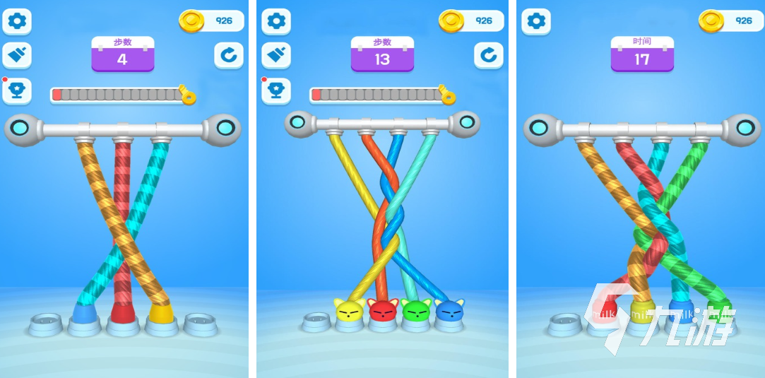 流行的解绳子交叉游戏叫什么 免费的解绳子游戏合集2025