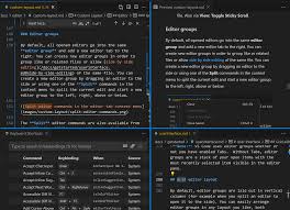 Vscode如何设置三行布局