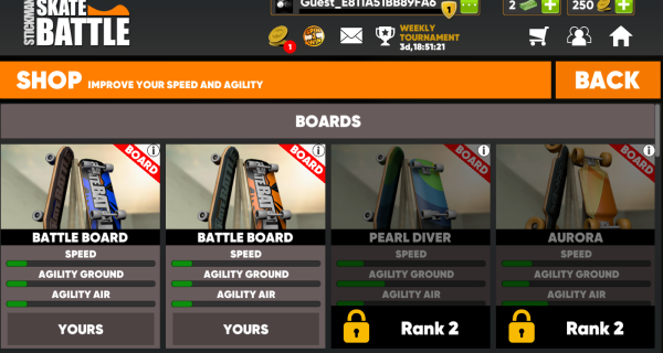 火柴人滑板乱斗