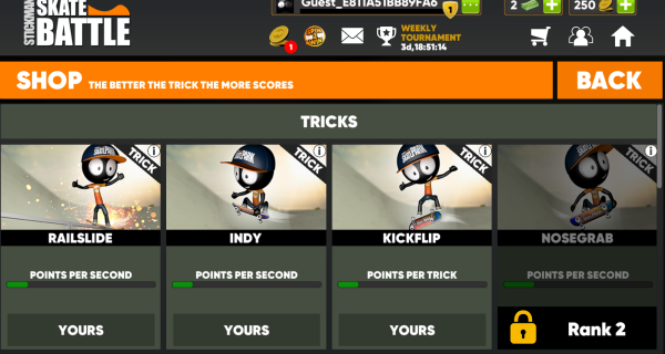 火柴人滑板乱斗