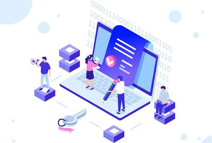 智能合约应用场景示意图