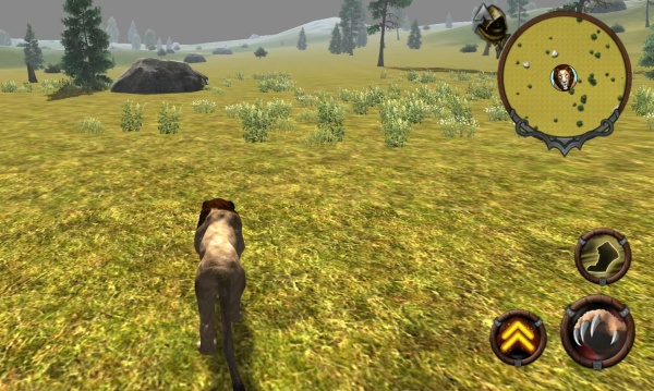 模拟狮子捕猎战场