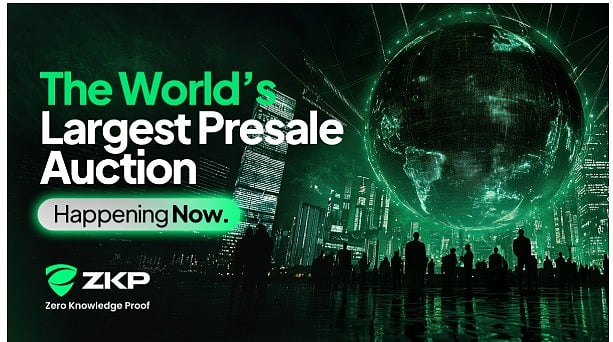 ZKP加密将时间转化为你的最大资产:一场为期450天的预售拍卖,专为1000倍投资回报机会而设