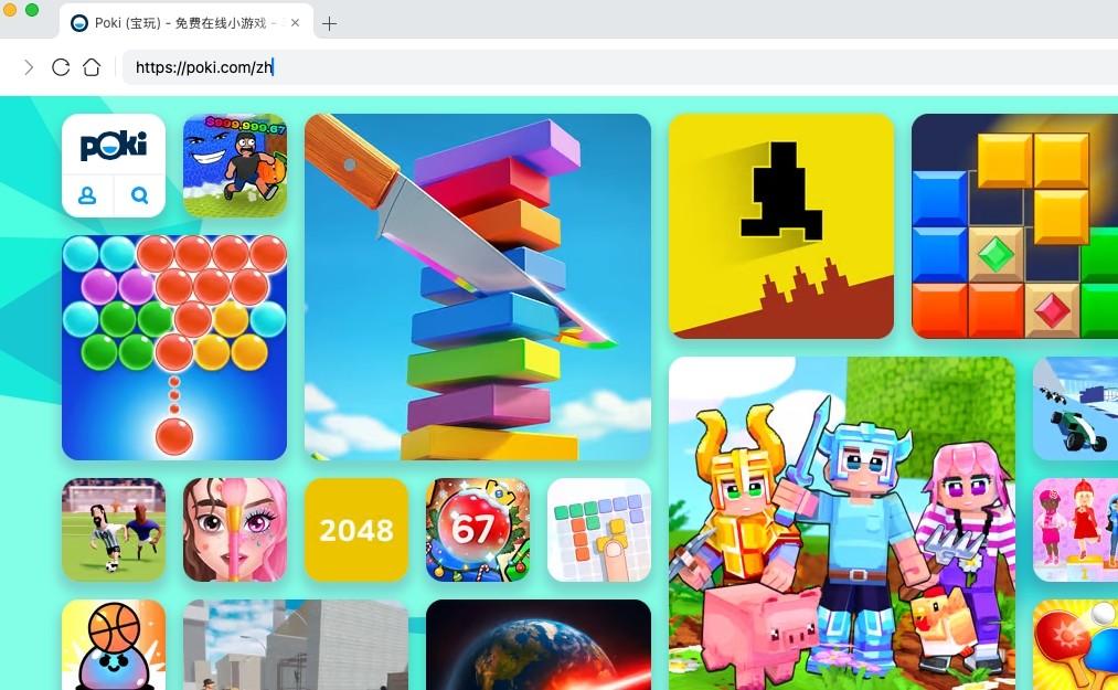 poki游戏官网网页版入口免费在线玩