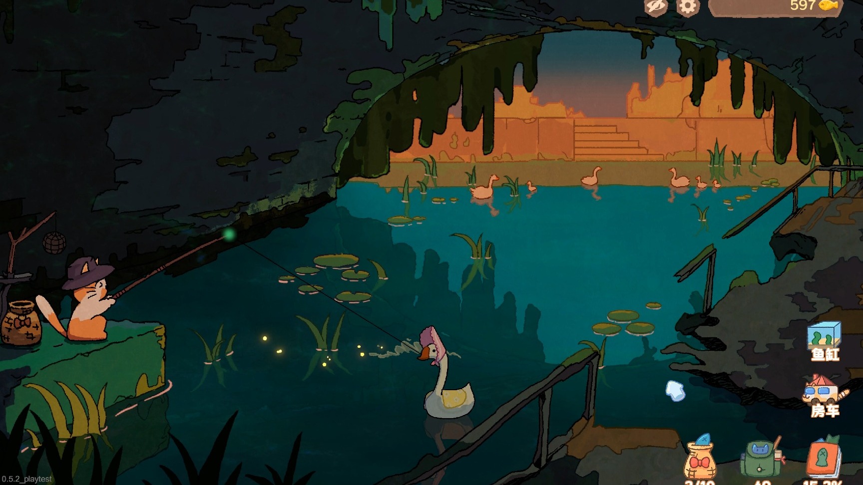 猫猫钓游记全部鱼种类钓鱼鱼饵