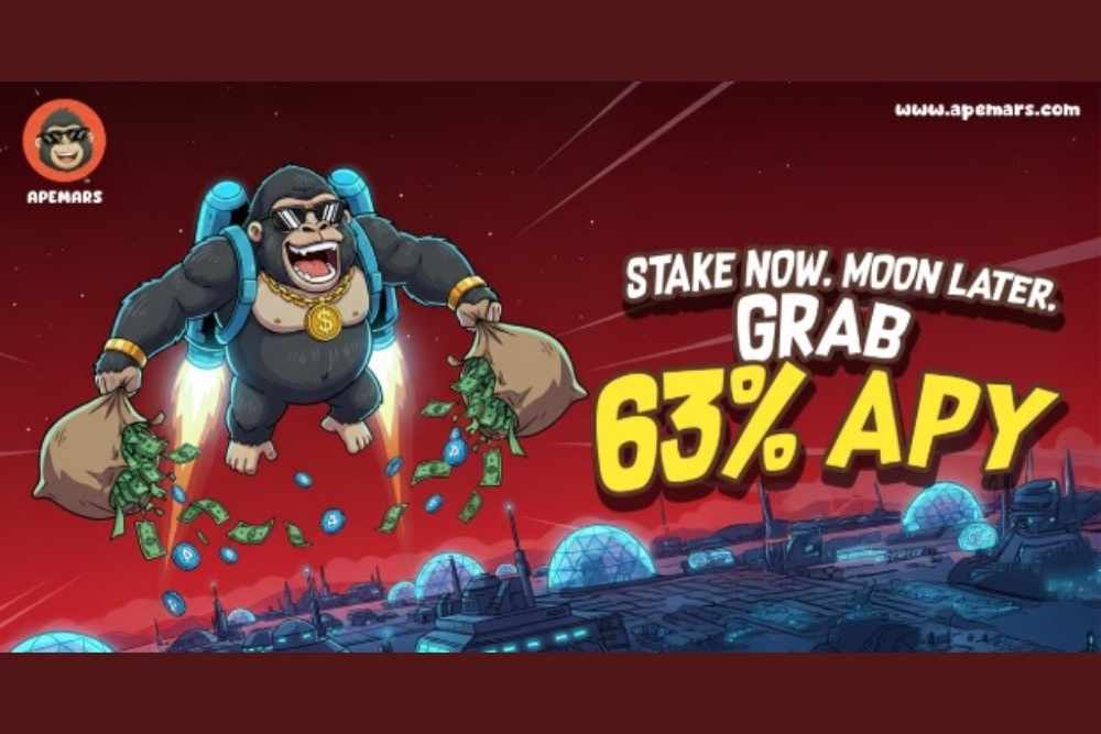 比特币和瑞波币已经暴涨?APEMARS ($APRZ) 第七阶段仅剩数小时——抓住今日最佳加密货币投资机会,回报率高达9,763%