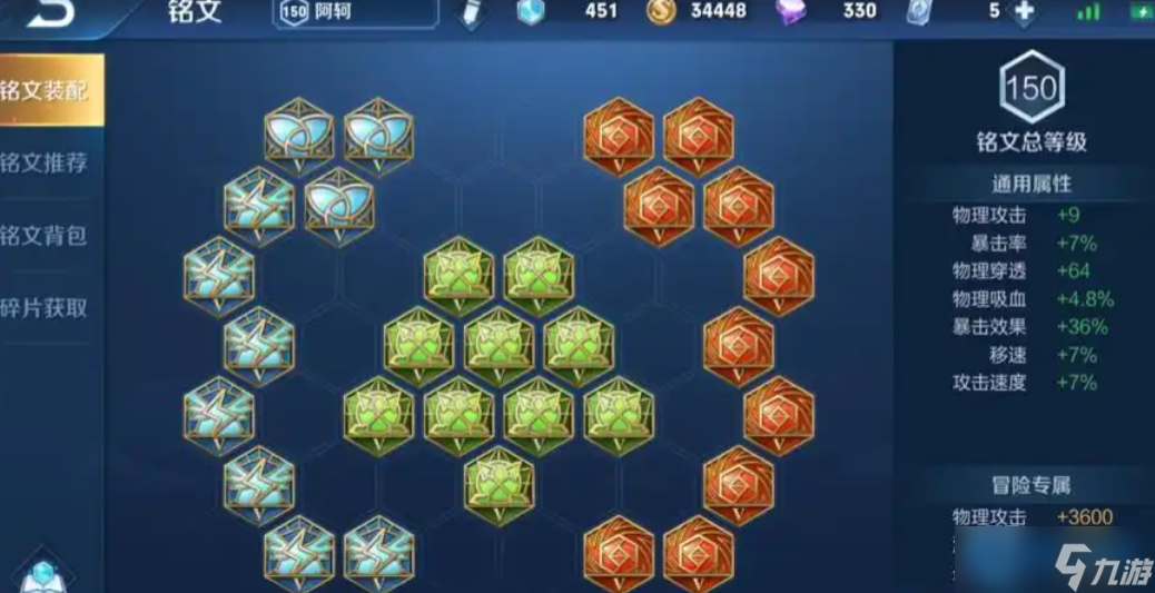 阿轲铭文搭配优化攻略三套方案助你上分