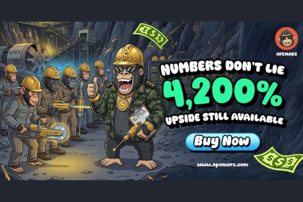 APEMARS百倍币最佳选择：SPX与MNT暴涨之际12.5B代币抢购潮引爆早期热度——今日最值得买入的迷因币？