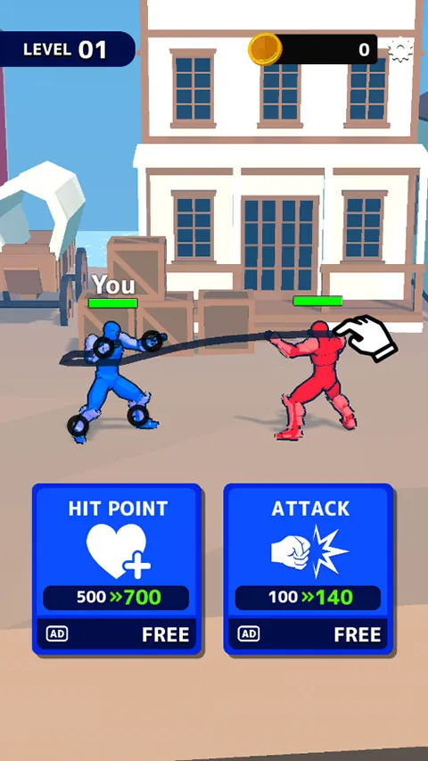 画线格斗破解版