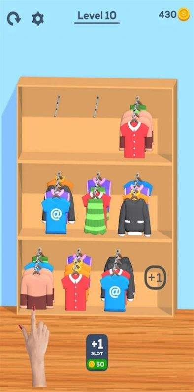 衣服颜色管理游戏 1