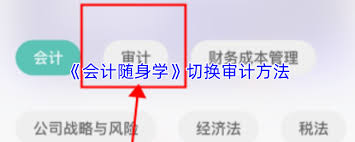 会计随身学如何切换成审计