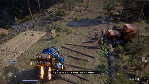 红色沙漠驾驶机甲方法