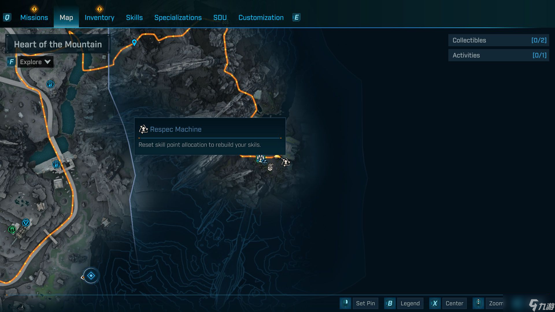 如何在无主之地4中重置技能点