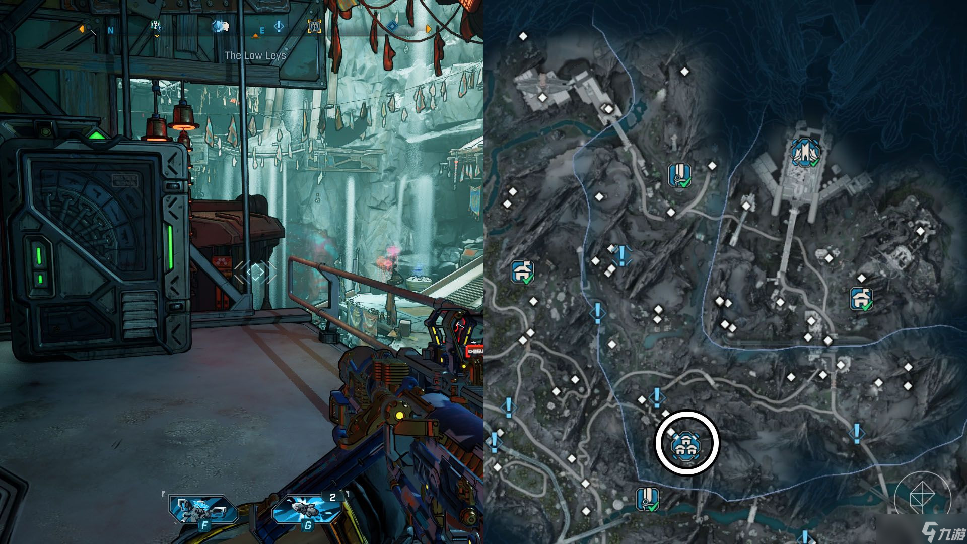 无主之地4 中所有银行位置