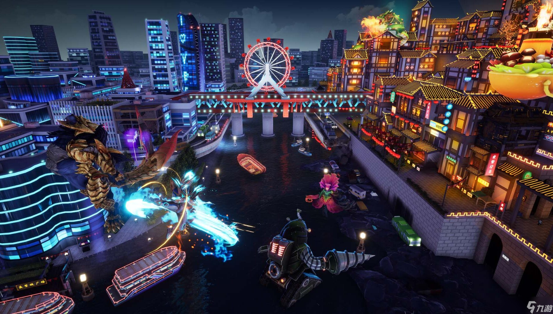 《GigaBash》新DLC带来新地图、原创角色和故事章节