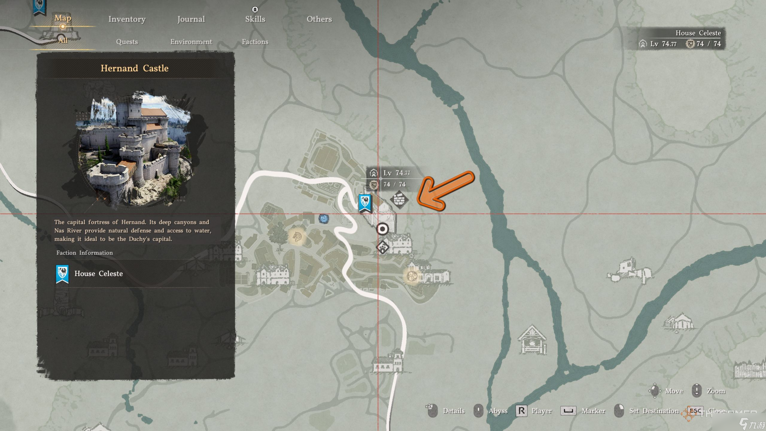 如何在红色沙漠中寻找并打开埃尔南德城堡宝箱