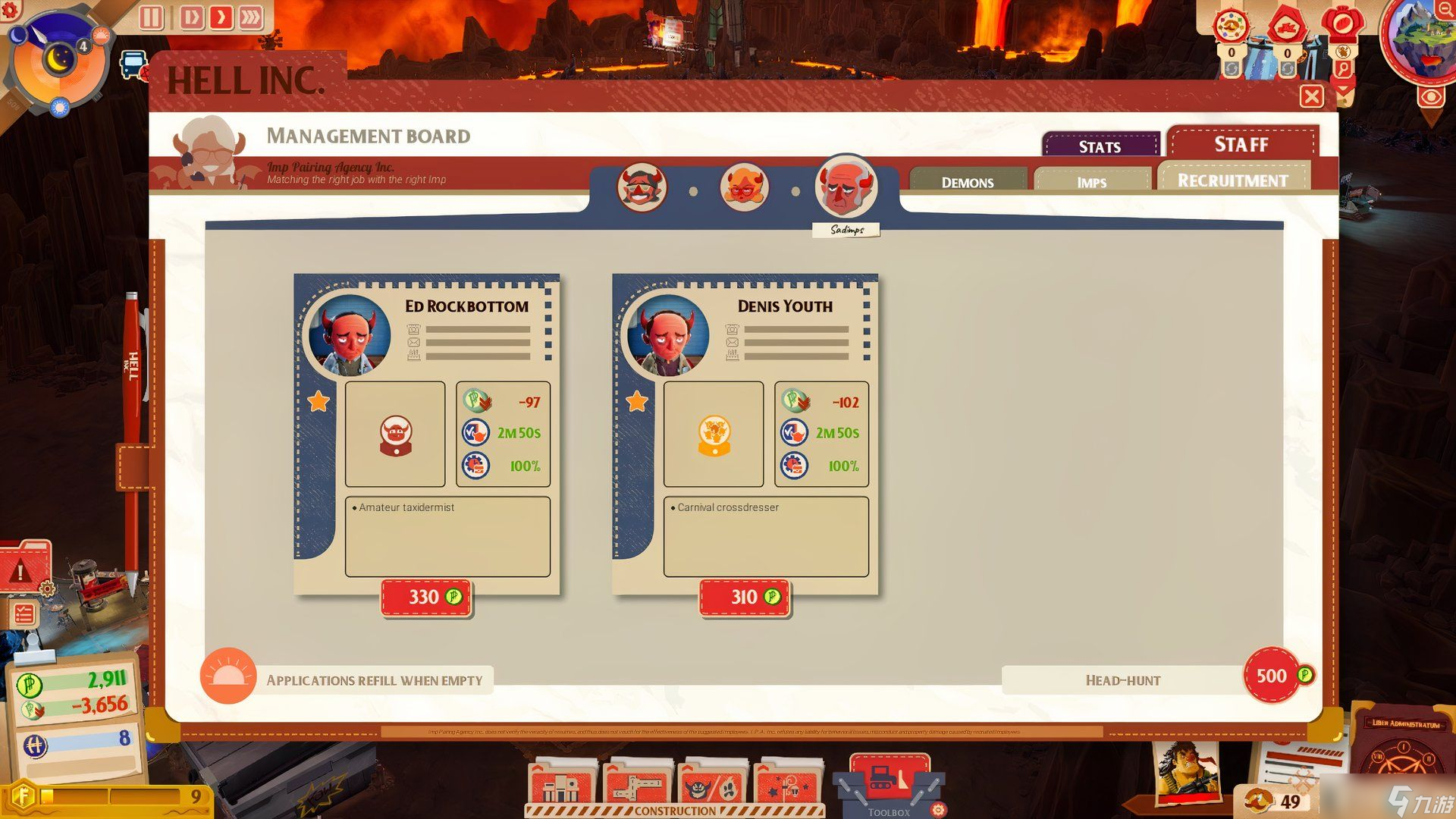 《Sintopia》中员工的最佳特性推荐