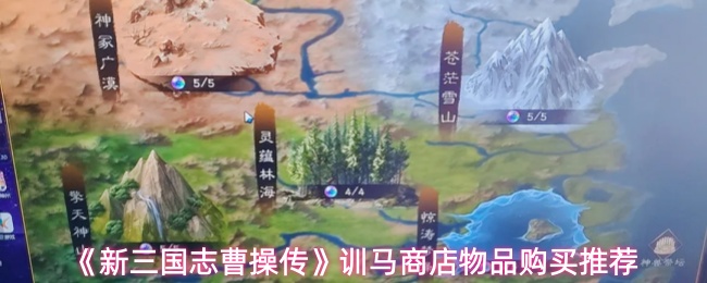 《新三国志曹操传》训马商店物品购买推荐