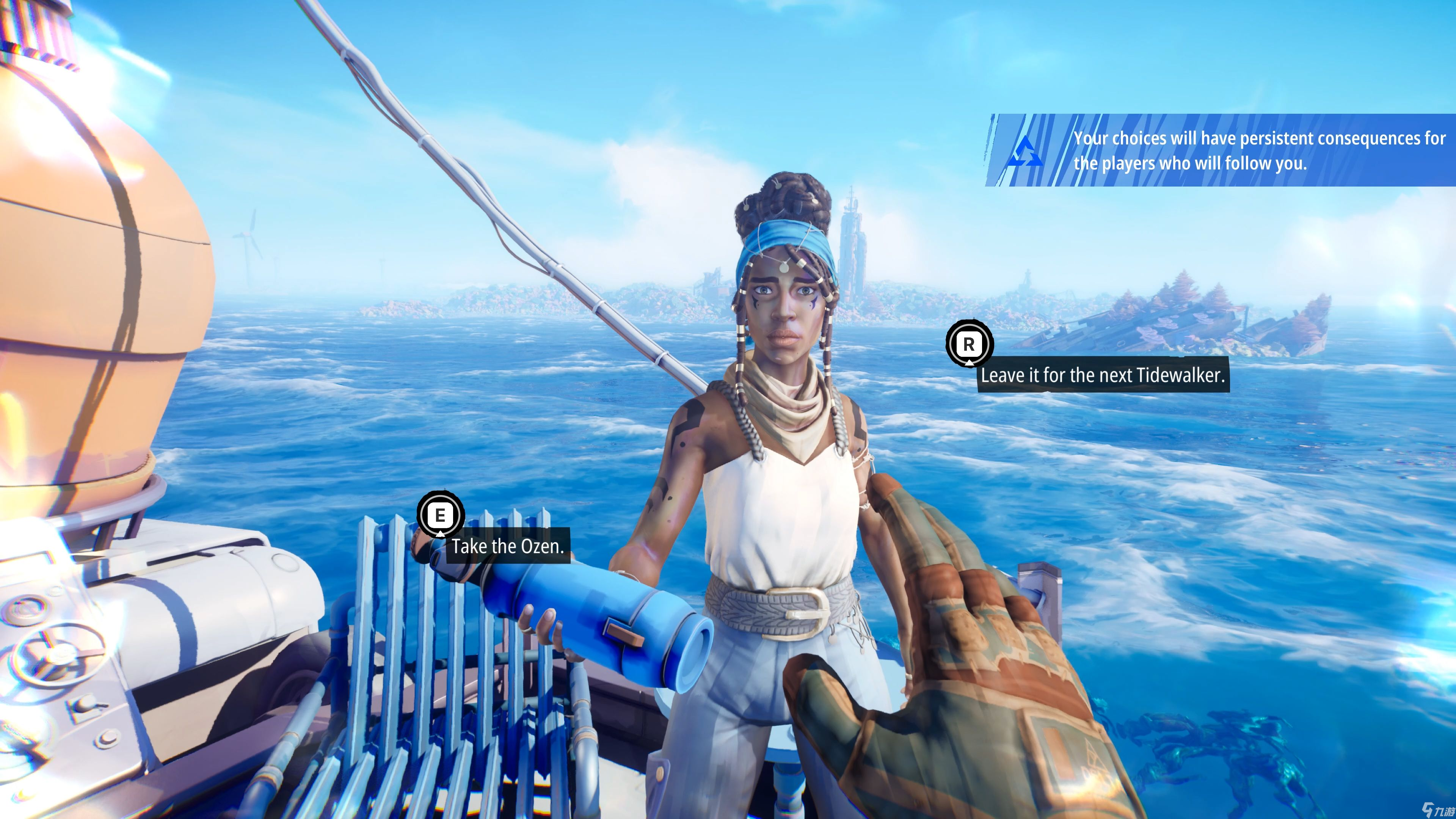 在《Tides of Tomorrow》中，你应该拿走Nahe的ozen吗？